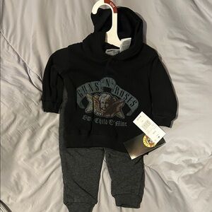 Kids Matching Set - Black and Gray